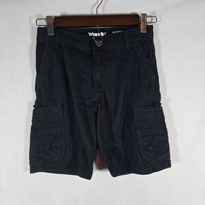 Wrangler Cargo Black Shorts Size 10, New No Tags, Boys